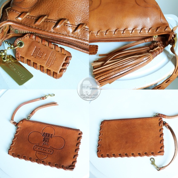 Anna Sui x Coach Fleur de Lis Duffel Sac Bag 2012 Limited Edition Bag #21187 - Picture 12 of 13